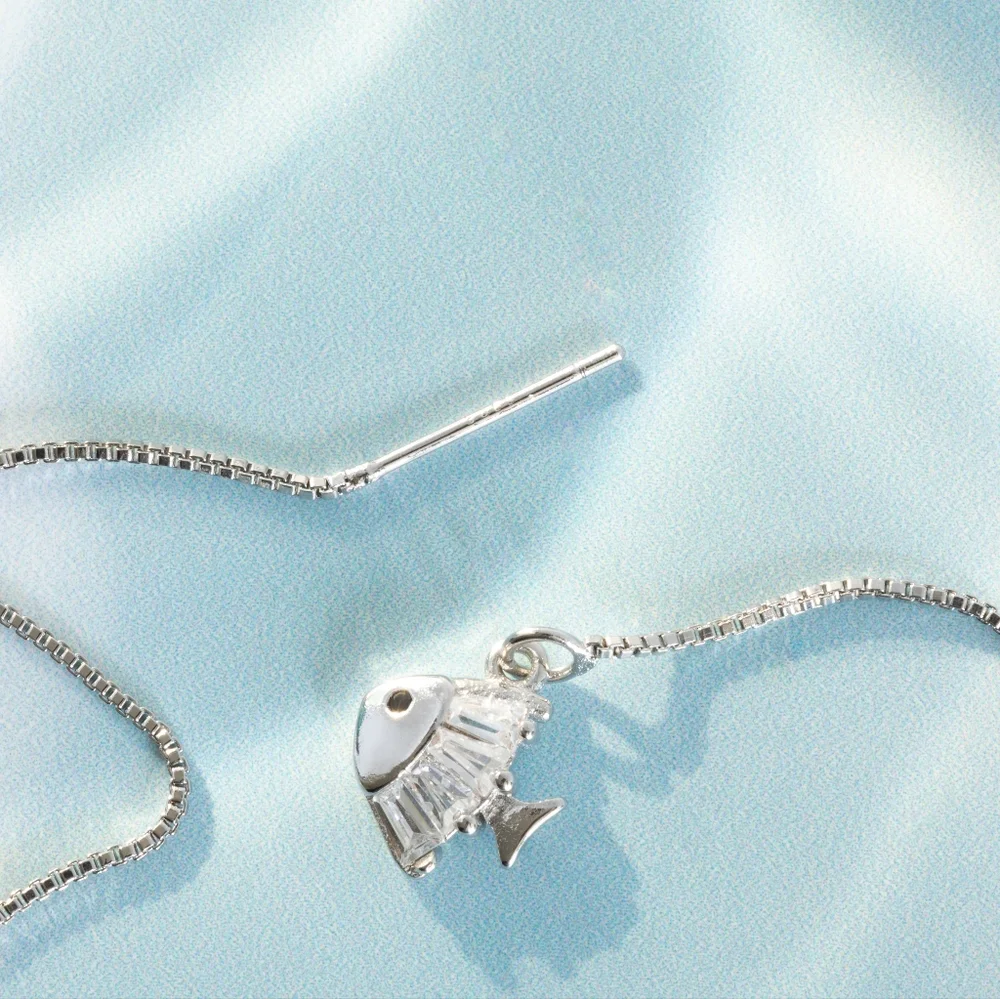 Swimming Fish Earrings - Only 3 left - Picture 5 of 6